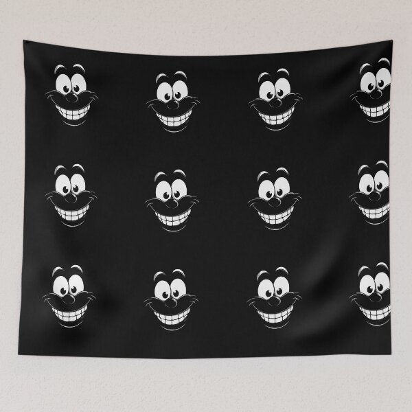 Item preview, Playful Smile – Quirky Cartoon Mood Design designed and sold by PixelVibe782.