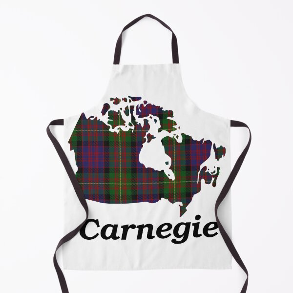 Item preview, Carnegie Clan Tartan on Map of Canada (with name) designed and sold by clantartans.