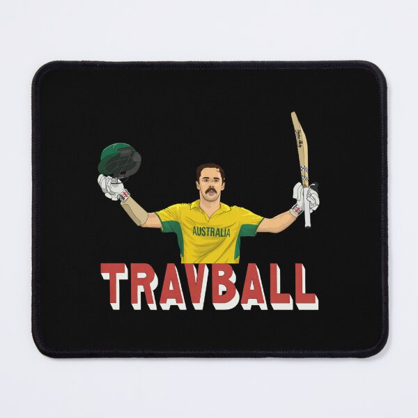 Item preview, Travball Mode On – Travis Head | Aggressive Cricket Batting Legend designed and sold by schwarzer0881.