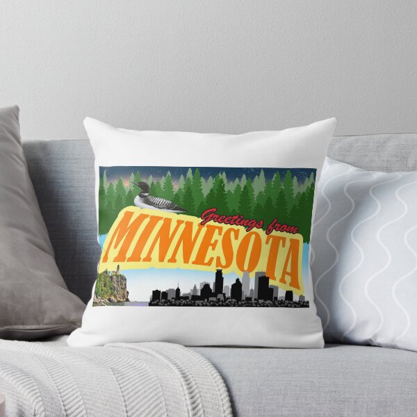Item preview, Greetings From Minnesota Postcard designed and sold by laurelstreed.
