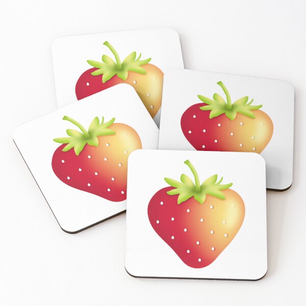 Item preview, Strawberry Shapes Collection PNG designed and sold by KJackArtwork.