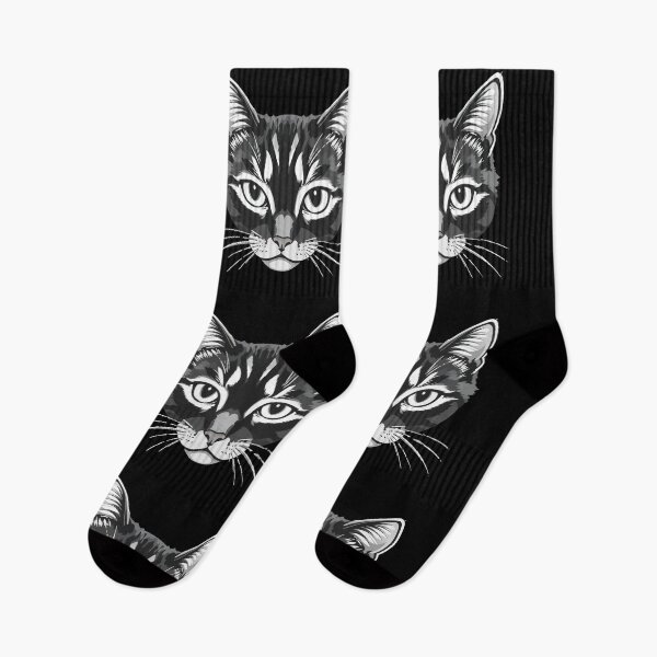 Item preview, Silent Gaze – Mysterious Cat Eyes Design designed and sold by PixelVibe782.