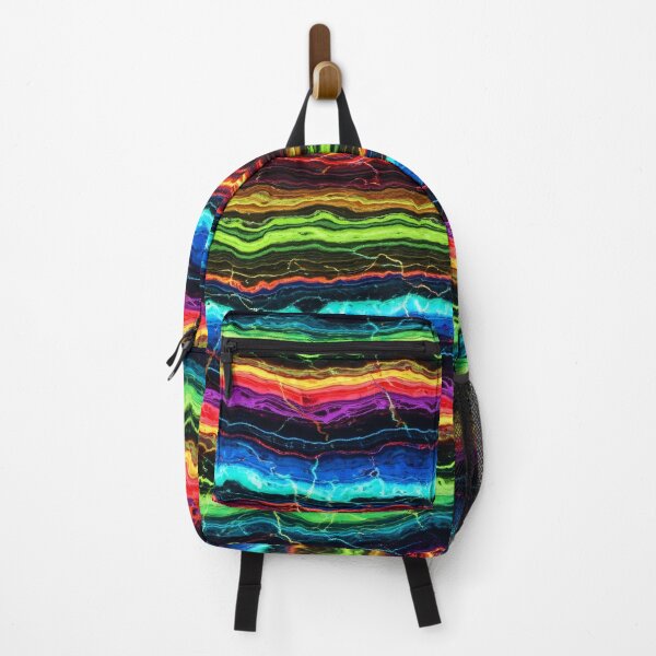 Item preview, Electric Agate Stripes designed and sold by Kaleidoscope Print.