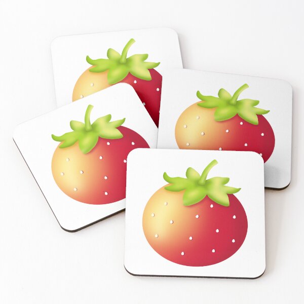Item preview, Strawberry Shapes Collection PNG designed and sold by KJackArtwork.