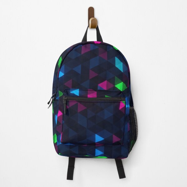 Item preview, Neon Triangle Mosaic designed and sold by Kaleidoscope Print.