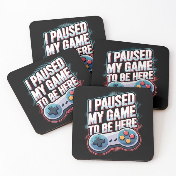 Item preview, I Paused My Game To Be Here Funny Gamer designed and sold by charitashmoqs.