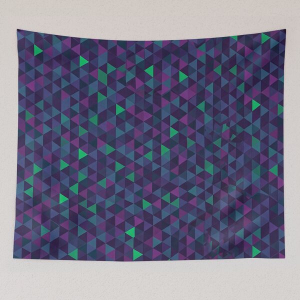 Item preview, Midnight Triangle Tessellation designed and sold by Kaleidoscope Print.