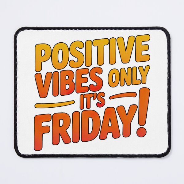 Item preview, Happy Friday Quote, Friday Inspirational Quote, Good Friday Quote designed and sold by graphic-genie.