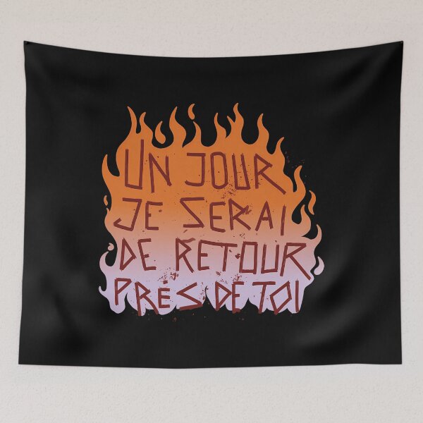 Item preview, Disco Elysium Un Jour Je Serai Inscription  designed and sold by Codames.