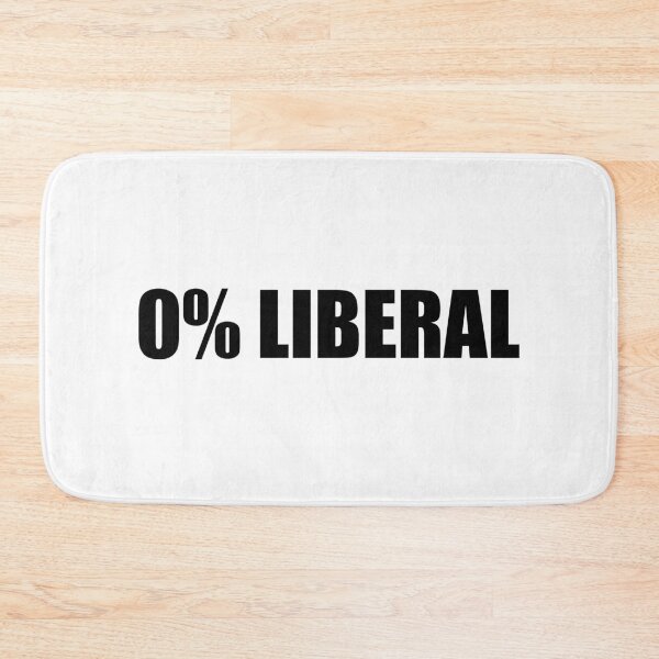Item preview, 0% Liberal - Republican Conservative designed and sold by PixVib.