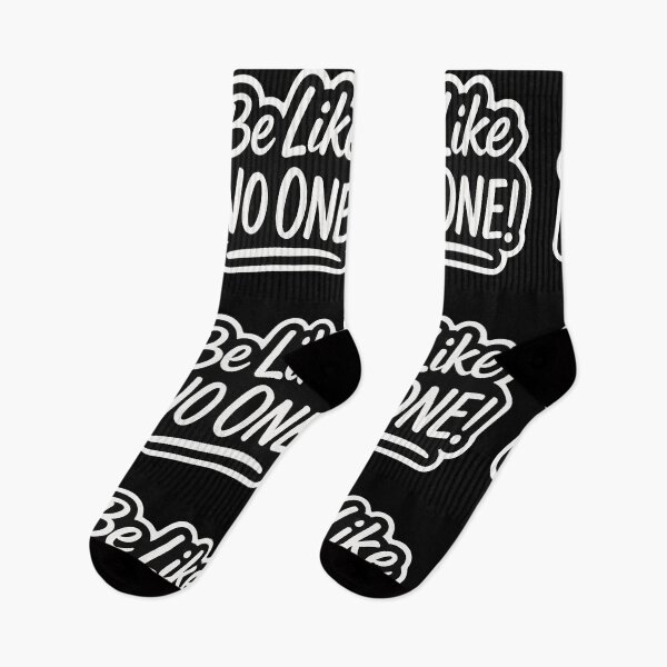 Item preview, Be Like No One – Bold Motivational Quote Design designed and sold by PixelVibe782.