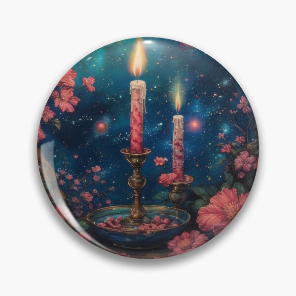 Item preview, Candlelight in the cosmos garden of fantasy designed and sold by Mianku | Für das Leben.