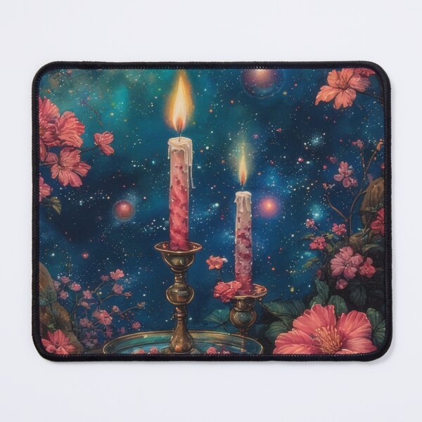 Item preview, Candlelight in the cosmos garden of fantasy designed and sold by Mianku | Für das Leben.