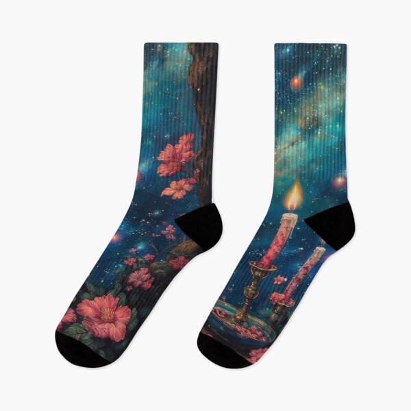 Item preview, Candlelight in the cosmos garden of fantasy designed and sold by Mianku | Für das Leben.