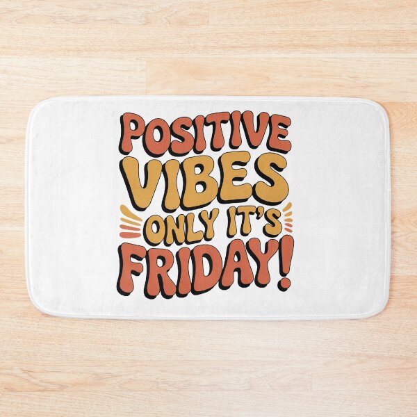 Item preview, Happy Friday Quote, Friday Inspirational Quote, Good Friday Quote designed and sold by graphic-genie.