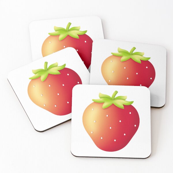 Item preview, Strawberry Shapes Collection PNG designed and sold by KJackArtwork.
