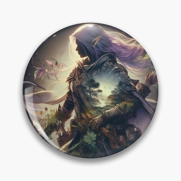Item preview, Elf Archer of the Forest designed and sold by GalleryBrisArt.