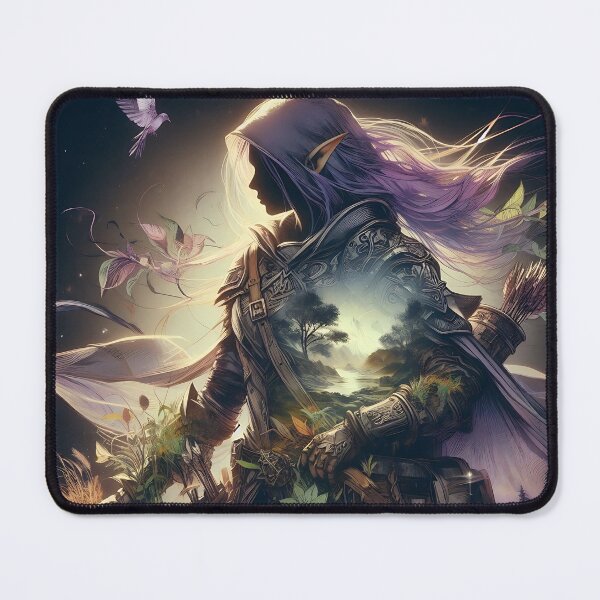 Item preview, Elf Archer of the Forest designed and sold by GalleryBrisArt.