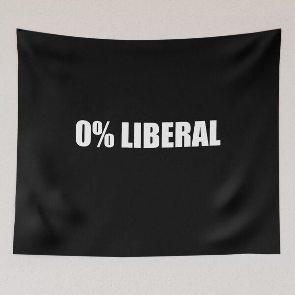 Item preview, 0% Liberal - Conservative designed and sold by PixVib.