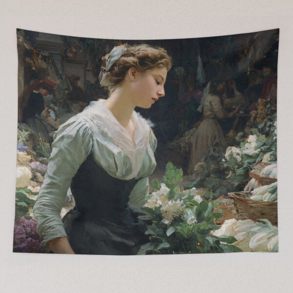 Item preview, The Marketkeeper's Pause designed and sold by afrancisCL.