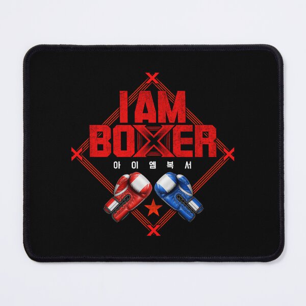 Item preview, I AM BOXER Red VS Blue team designed and sold by HexOne.
