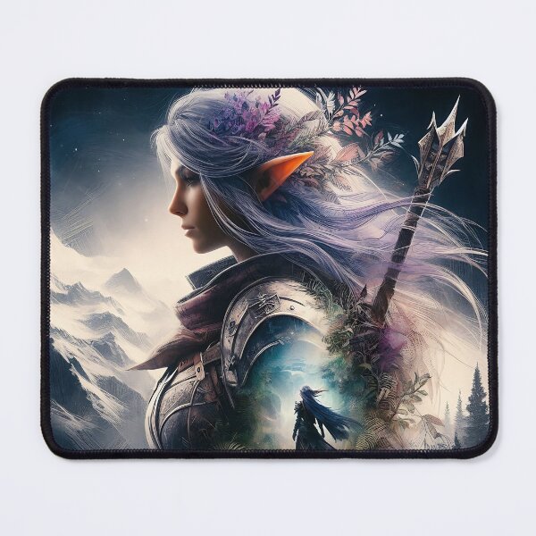 Item preview, Elf Archer of the Forest designed and sold by GalleryBrisArt.