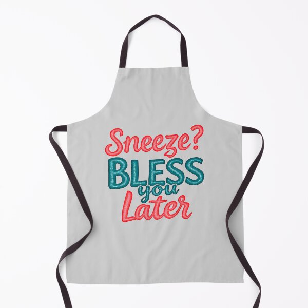 Item preview, Sneeze Bless You Later Funny Sarcastic Quote Hand Lettered designed and sold by SholoStudio.