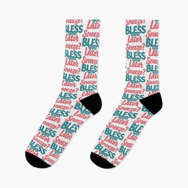Item preview, Sneeze Bless You Later Funny Sarcastic Quote Hand Lettered designed and sold by SholoStudio.