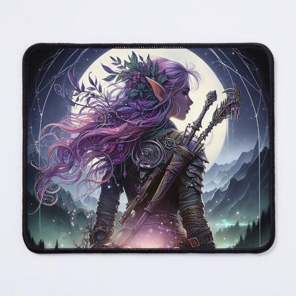 Item preview, Elf Archer of the Forest designed and sold by GalleryBrisArt.
