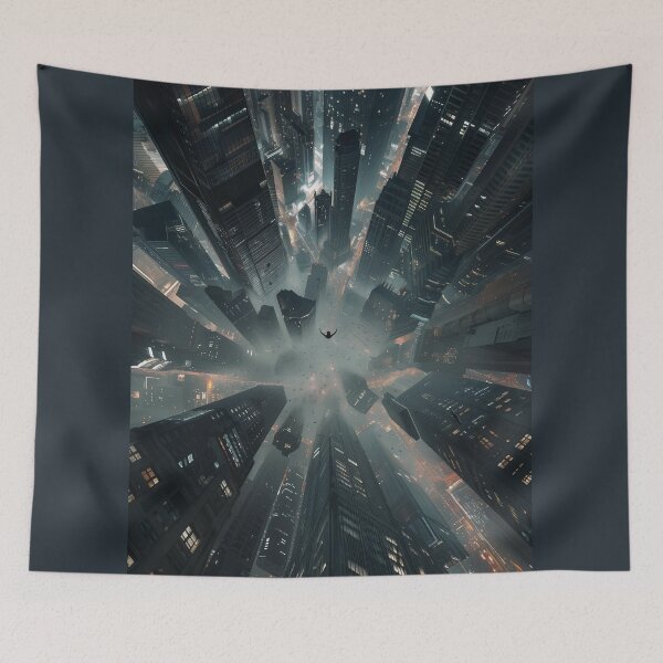 Item preview, Vertigo of the Infinite City designed and sold by ArgentoArt.