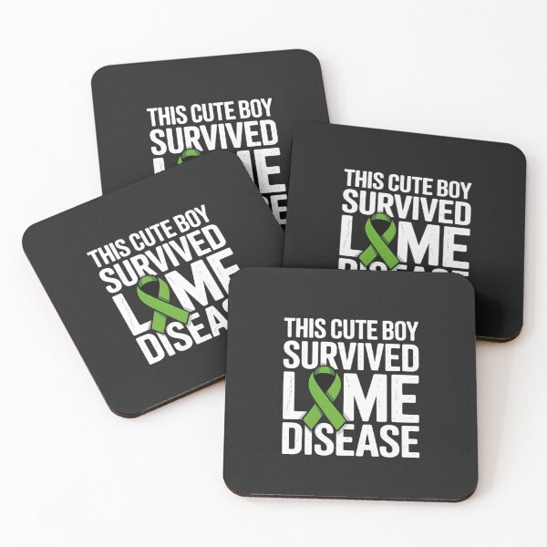 Item preview, This Cute Boy Survived Lyme Disease Green Ribbon Awareness designed and sold by Bstilablhot.