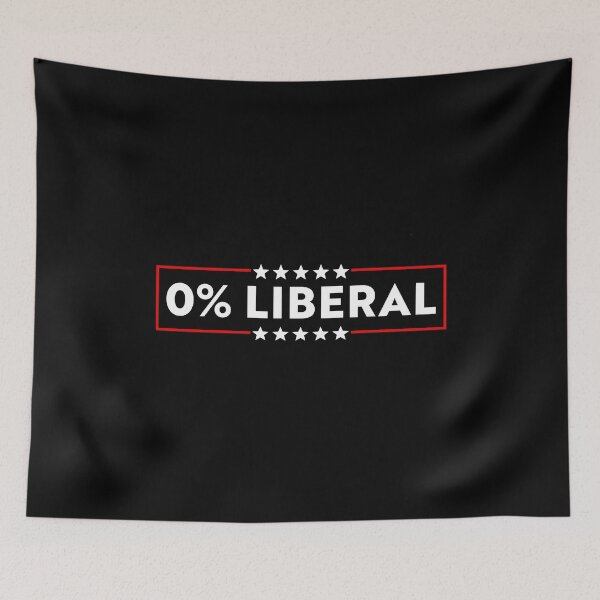 Item preview, 0% Liberal - Conservative designed and sold by PixVib.