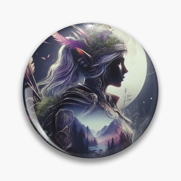Item preview, Elf Archer of the Forest designed and sold by GalleryBrisArt.