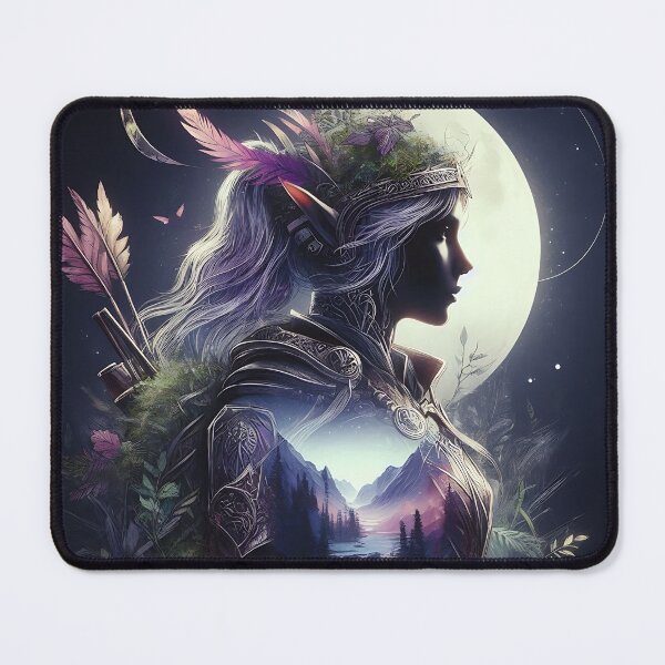 Item preview, Elf Archer of the Forest designed and sold by GalleryBrisArt.