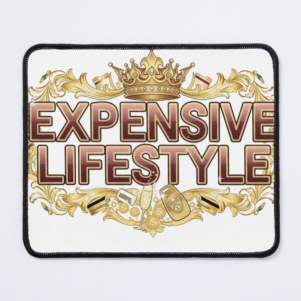 Item preview, Expensive Lifestyle – Luxury Mindset designed and sold by Blackmonkeyhome.