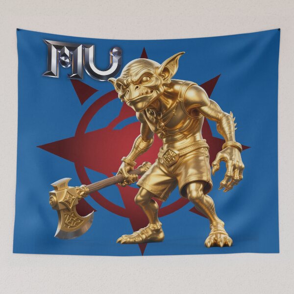 Item preview, Golden Goblin - Mu Online 99b designed and sold by SubliHardDraws.