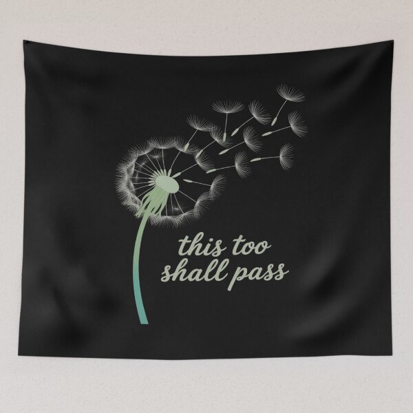 Item preview, This Too Shall Pass Mental Health Awareness designed and sold by Bstilablhot.