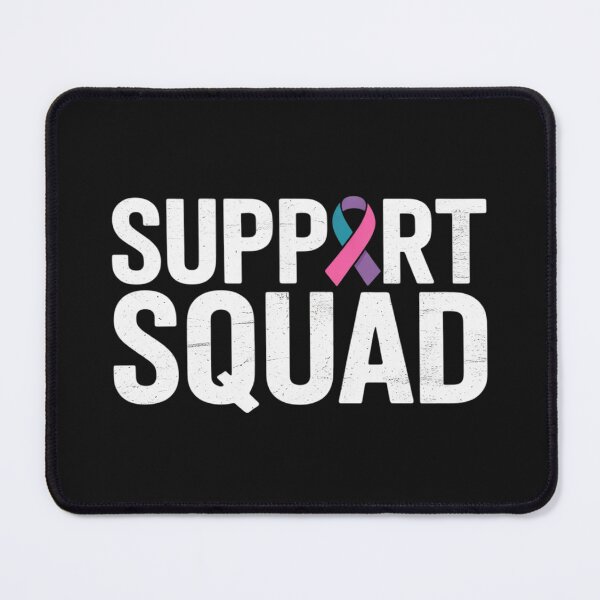 Item preview, Thyroid Cancer Support Squad, Friend Family Awareness Ribbon designed and sold by Bstilablhot.