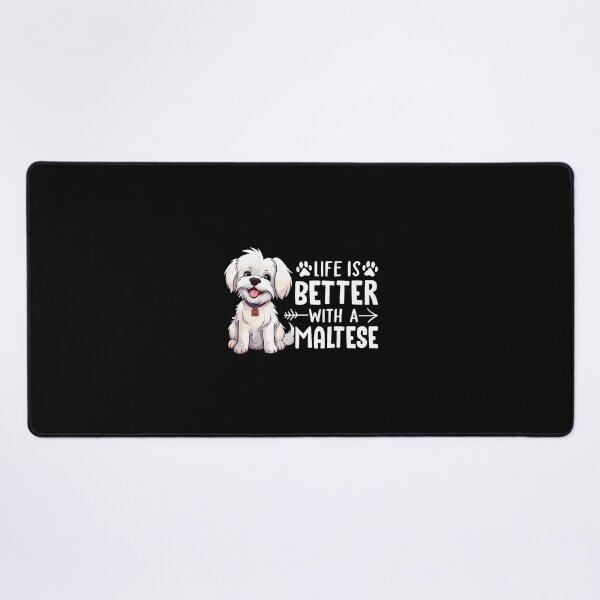 Item preview, Life Is Better With A Maltese - Dog Parent Pet Paw designed and sold by keatnybolho.