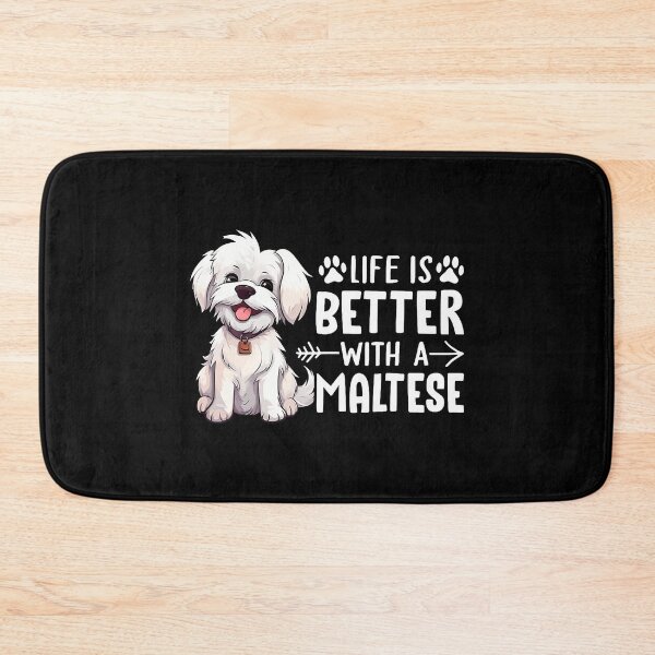 Item preview, Life Is Better With A Maltese - Dog Parent Pet Paw designed and sold by keatnybolho.