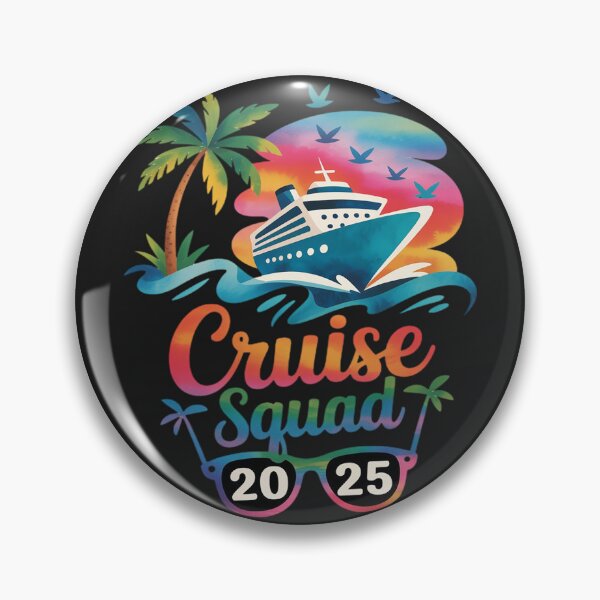 Item preview, Tie dye Cruise Squad 2023 designed and sold by Bstilablhot.