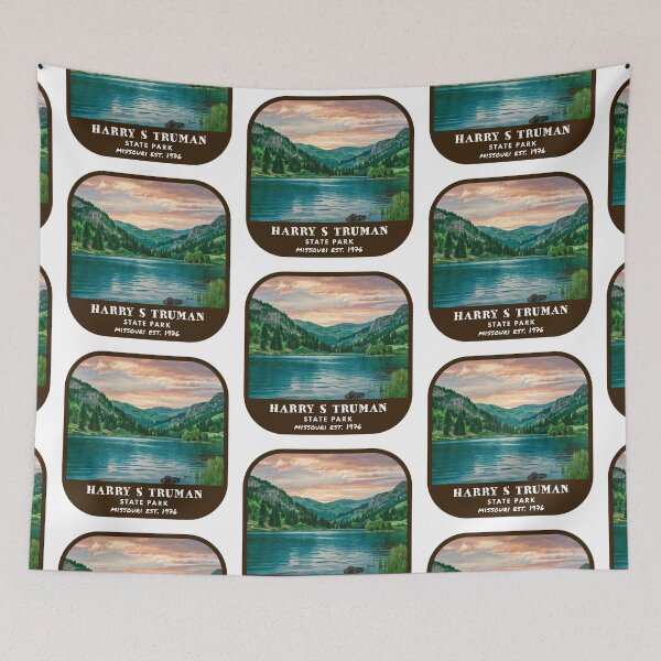Item preview, Vintage Harry S Truman State Park (Missouri State Park) designed and sold by RabbitK.