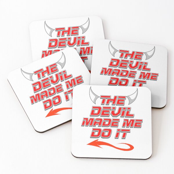 Item preview, The Devil Made Me Do It  designed and sold by TheEndDesign.