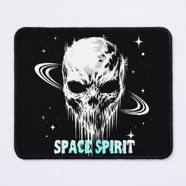 Item preview, Space Spirit Skull – Cosmic Gothic Illustration designed and sold by VikArtStudio.