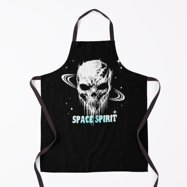 Item preview, Space Spirit Skull – Cosmic Gothic Illustration designed and sold by VikArtStudio.