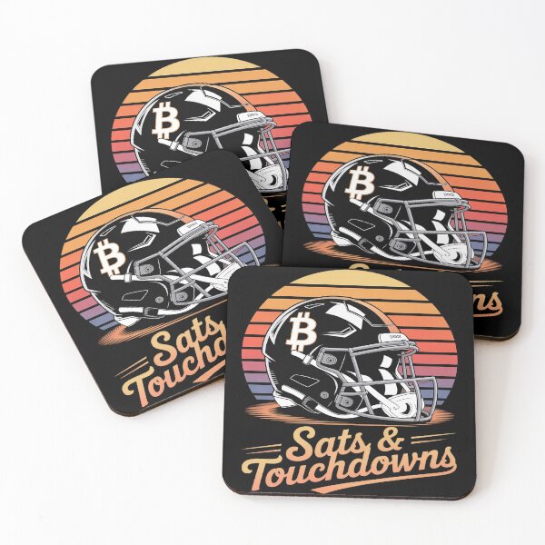 Item preview, Football Power Bitcoins Gridiron Tackle Touchdown Bitcoin designed and sold by Libbysharts.