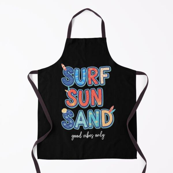 Item preview, "Surf Sun Sand" Beach Typography Art – Coastal Surf Culture Design designed and sold by Luminari Creations.