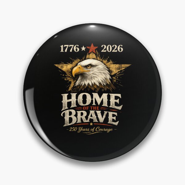 Item preview, Home of the brave 250th Anniversary Of The USA 4th Of July Historic Freedom designed and sold by Star3NowForMe.