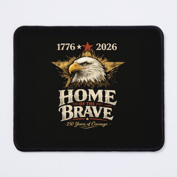 Item preview, Home of the brave 250th Anniversary Of The USA 4th Of July Historic Freedom designed and sold by Star3NowForMe.