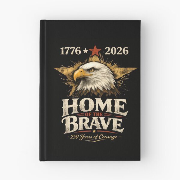 Item preview, Home of the brave 250th Anniversary Of The USA 4th Of July Historic Freedom designed and sold by Star3NowForMe.